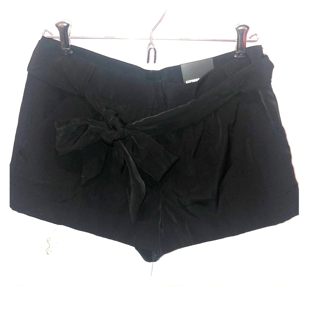 NWT Express Black Silky Shorts